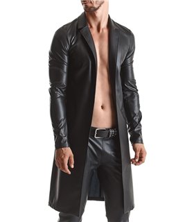 Eleganter Wetlook Trenchcoat mit klassischer Schnittführung | Regnes Fetish Planet Eleganter Wetlook Trenchcoat mit klassischer Schnittführung | Regnes Fetish Planet