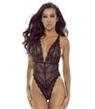Spitzen Body mit gekreuzten Trägern, verstellbar | Provocative