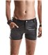 Herren Shorts mit Taschen, Gürtelschlaufen und Alcantara-Etikett | Regnes Fetish Planet