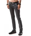 Herren Wetlook Hose mit Löchertaschen und Gürtelschlaufen | Regnes Fetish Planet Herren Wetlook Hose mit Löchertaschen und Gürtelschlaufen | Regnes Fetish Planet
