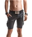 Cargo-Shorts mit 6 Taschen und Alcantara-Etikett | Regnes Fetish Planet Cargo-Shorts mit 6 Taschen und Alcantara-Etikett | Regnes Fetish Planet