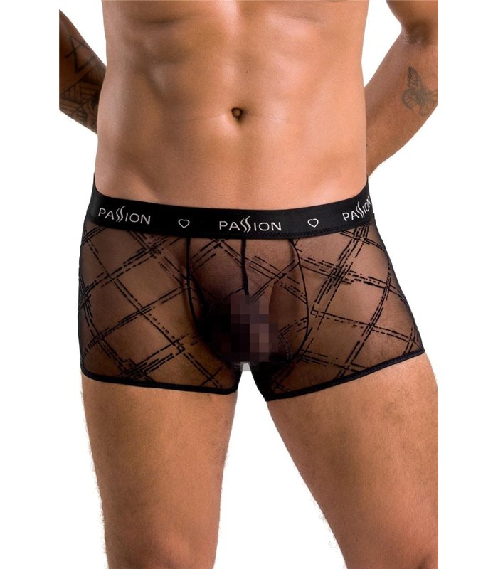 Herren Netz-Shorts mit breitem Gummibund und Logo-Aufdruck | Passion Menswear