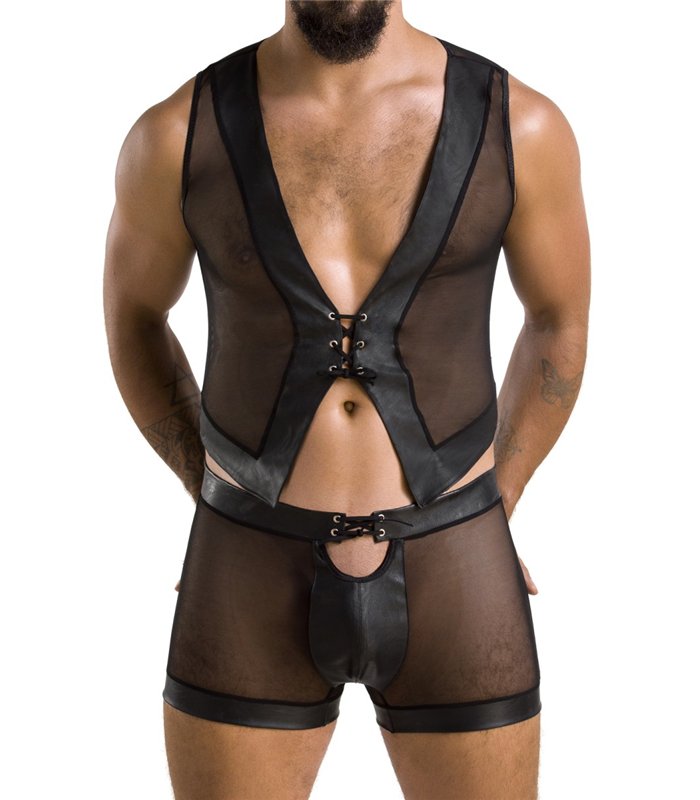 Erotisches Herren-Dessous-Set mit Bindung | Passion Menswear