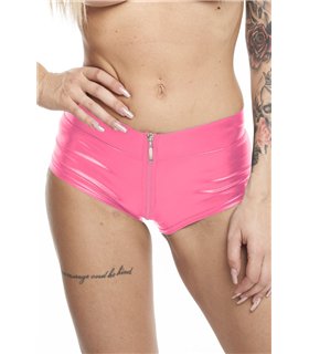 Wetlook-Shorts mit praktischem 2-Wege-Reißverschluss | 7Heaven Wetlook-Shorts mit praktischem 2-Wege-Reißverschluss | 7Heaven