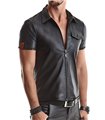 Herren Poloshirt Wetlook Reißverschluss Design | Regnes Fetish Planet Herren Poloshirt Wetlook Reißverschluss Design | Regnes Fetish Planet