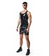 PVC Tank Top mit Regenbogen-Details | Regnes Fetish Planet