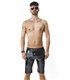 Herren PVC Shorts mit Metallring und Gürtelschlaufen | Regnes Fetish Planet