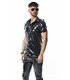 Herren Military PVC Hemd Slim Fit mit Druckknöpfen | Regnes Fetish Planet