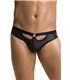 Männer Slip ouvert mit Metallring und Gummibändern | Passion Menswear