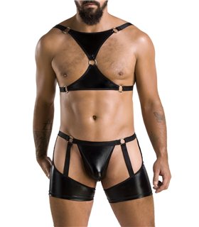 2-teiliges Herren Set mit Gummibändern und Metallringen | Passion Menswear 2-teiliges Herren Set mit Gummibändern und Metallringen | Passion Menswear