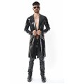 Herren Lack-Trenchcoat mit Taillenbetonung | Regnes Fetish Planet Herren Lack-Trenchcoat mit Taillenbetonung | Regnes Fetish Planet