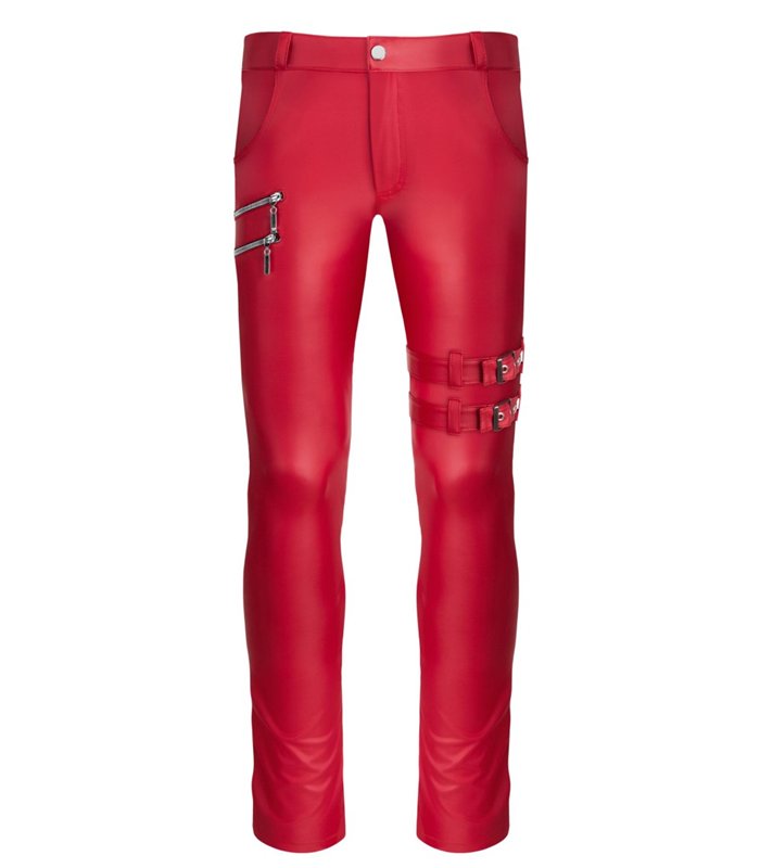 Herren Hose mit Reißverschlüssen und Riemen | Regnes Fetish Planet