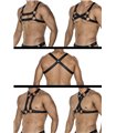 Männer Harness mit verstellbaren Druckknöpfen | CUT4MEN Männer Harness mit verstellbaren Druckknöpfen | CUT4MEN