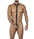 Herren-Harness mit Metallringen und Schnallenverstellung | CUT4MEN