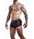Boxershorts mit Metallring aus glänzendem Wetlook-Material | CUT4MEN