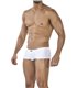 Männlicher Slip mit gummiertem Logo und weicher Mikrofaser | CUT4MEN