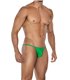 Herren-Tanga aus weicher Mikrofaser mit gummiertem Logo | CUT4MEN