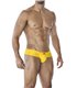 Männlicher Cheeky Brief aus Mikrofaser mit gummiertem Logo | CUT4MEN