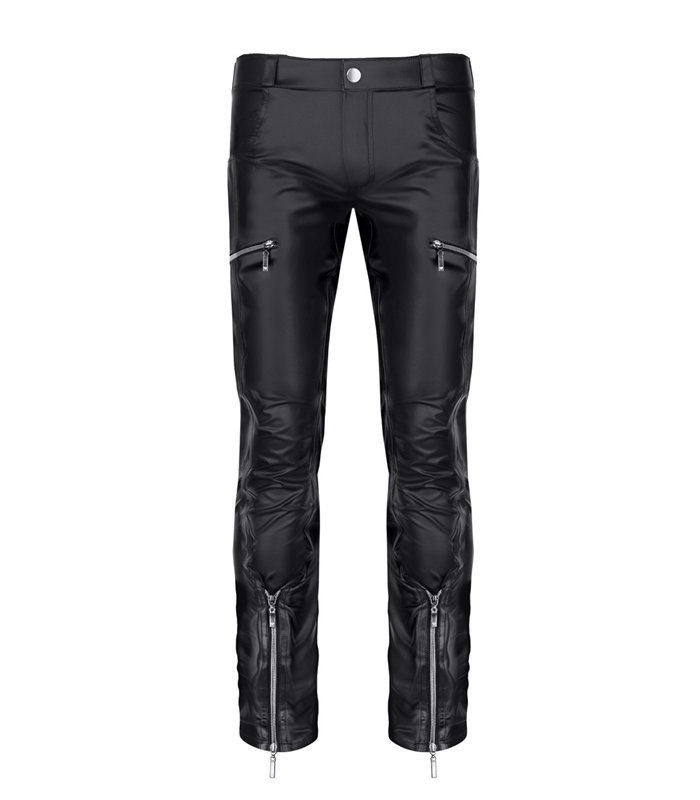 Herren-Hose mit Reißverschlüssen und Gürtelschlaufen | Regnes Fetish Planet