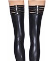 Wetlook Strümpfe mit Reißverschluss, exklusive Dessous-Accessoires | 7Heaven