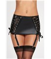 Eleganter Strumpfhaltergürtel mit Spitzendetails und Metallclips | 7Heaven Eleganter Strumpfhaltergürtel mit Spitzendetails und Metallclips | 7Heaven