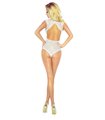 Eleganter Spitzen-Body mit Tüll-Einsätzen und zarter Transparenz | Provocative Eleganter Spitzen-Body mit Tüll-Einsätzen und zarter Transparenz | Provocative
