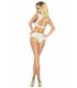 Zarter Spitzen-Dessous mit Bügel-BH und Slip | Provocative