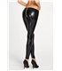 Wetlook Leggings mit Reißverschluss und Gummibund | 7Heaven