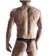 Transparenter Herren-String mit breitem Bund und Netzstruktur | Regnes Fetish Planet