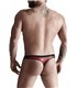 Dehnbarer Netz-String mit breitem Gummibund und transparentem Design | Regnes Fetish Planet