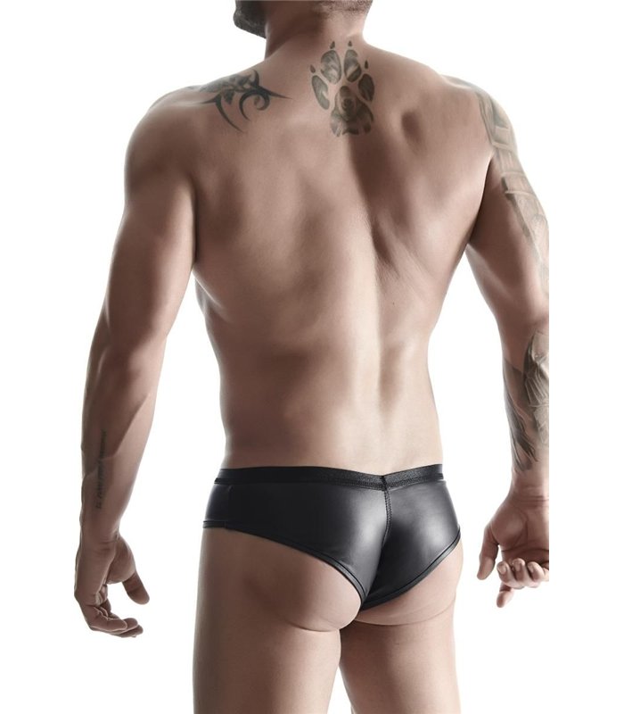 Wetlook-Slip mit breitem Bund | Regnes Fetish Planet