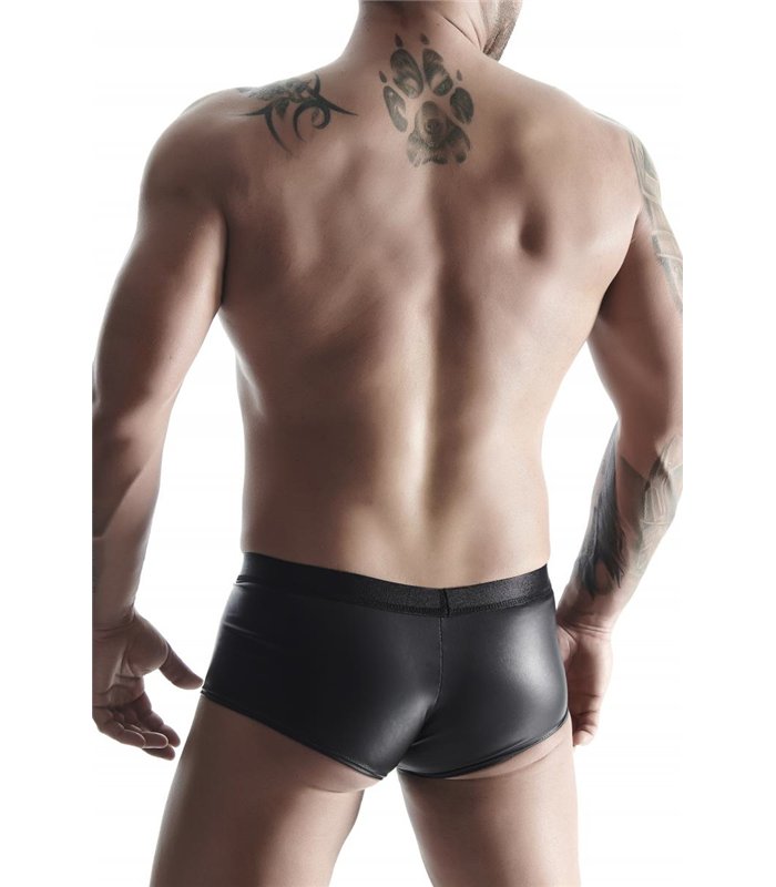 Wetlook-Short mit breitem Bund | Regnes Fetish Planet