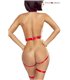 Harness Body aus verstellbaren Gummibändern mit elegantem Rückenverschluss | Provocative