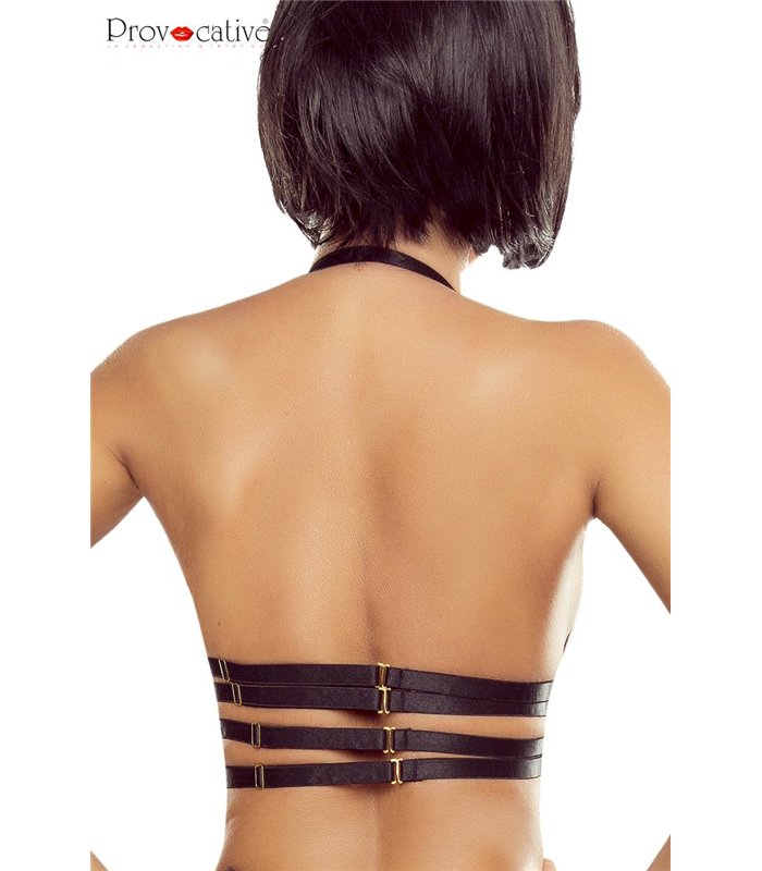 Harness-BH mit verstellbaren Gummibändern | Provocative