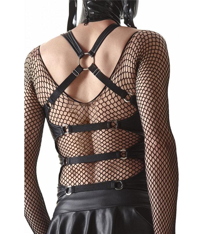 Wetlook T-Shirt mit Metallringen und Gummibändern | Regnes Fetish Planet