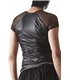 Wetlook Shirt mit Netzeinsatz | Regnes Fetish Planet