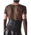Transparentes Netz-Shirt mit eng anliegender Passform | Regnes Fetish Planet Transparentes Netz-Shirt mit eng anliegender Passform | Regnes Fetish Planet