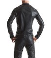 Extravagante Mesh-Jacke mit Wetlook-Elementen und vertikalen Linien | Regnes Fetish Planet Extravagante Mesh-Jacke mit Wetlook-Elementen und vertikalen Linien | Regnes Fetish Planet