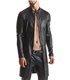 Eleganter Herren Wetlook Mantel mit diagonalen Nähten | Regnes Fetish Planet