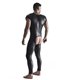 Herren Overall mit Reißverschluss und offenem Schritt aus Wetlook-Material | Regnes Fetish Planet