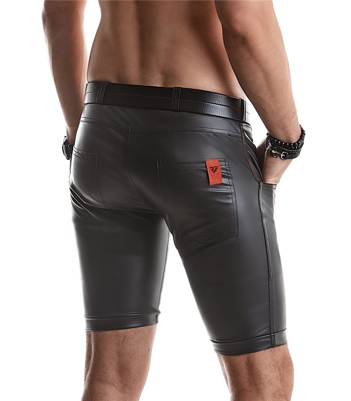 Herren Shorts mit Taschen aus elastischem Wetoolk | Regnes Fetish Planet