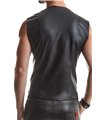 Herren Wetlook Weste mit Doppel-Reißverschluss | Regnes Fetish Planet Herren Wetlook Weste mit Doppel-Reißverschluss | Regnes Fetish Planet