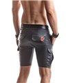 Cargo-Shorts mit 6 Taschen und Alcantara-Etikett | Regnes Fetish Planet Cargo-Shorts mit 6 Taschen und Alcantara-Etikett | Regnes Fetish Planet
