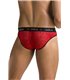 Herren Netz-Slip mit Samtprint elegantes Dessous Design | Passion Menswear