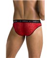 Herren Netz-Slip mit Samtprint elegantes Dessous Design | Passion Menswear Herren Netz-Slip mit Samtprint elegantes Dessous Design | Passion Menswear