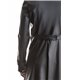 Herren Kunstleder Mantel mit Revers und Taillenbetonung | Regnes Fetish Planet