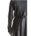 Herren Kunstleder Mantel mit Revers und Taillenbetonung | Regnes Fetish Planet Herren Kunstleder Mantel mit Revers und Taillenbetonung | Regnes Fetish Planet