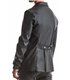 Herren Jacke in Lederoptik mit dekorativen Druckknöpfen | Regnes Fetish Planet
