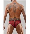 Tüll-Slip mit Vinyl-Einsatz und Öffnung | Regnes Fetish Planet Tüll-Slip mit Vinyl-Einsatz und Öffnung | Regnes Fetish Planet