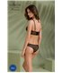 Transparentes Dessous-Set mit Netz und Spitze | Passion